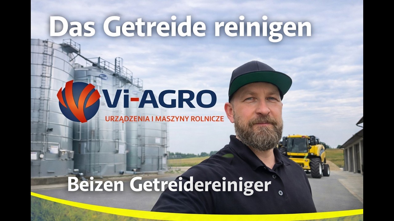 Das Getreide reinigen und Beizen Getreidereinigung CZA/10 und Beizmaschine ZPS/3 VI-AGRO