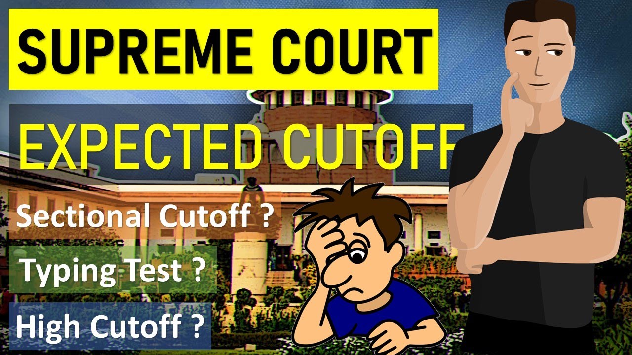 Supreme court (Junior Court Assistant) Expected cutoff 🙏 | #supremecourt  #JCA #cutoff