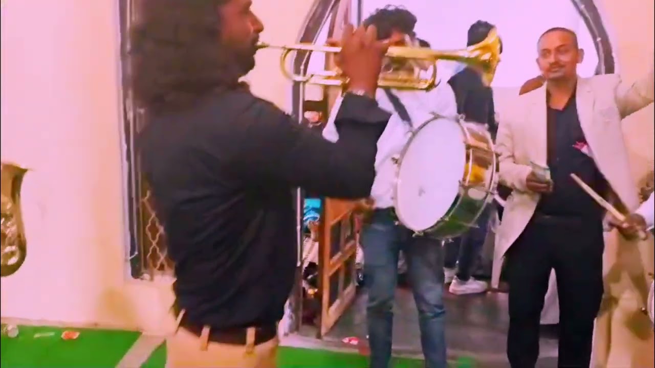 Husn Pahadon Ka song trumpet band superhit song Jagdish master trumpet player