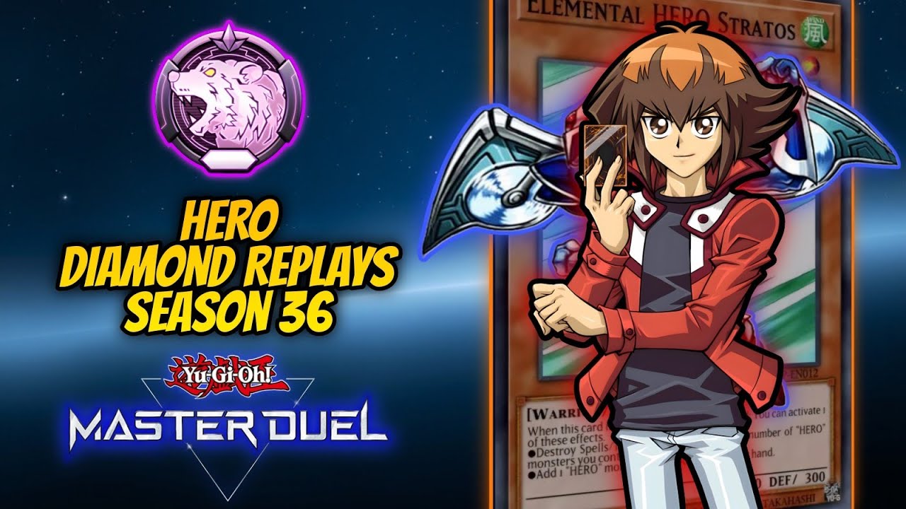 Yu-Gi-Oh! Master Duel |HERO| Diamond Replays ►Season 36◄