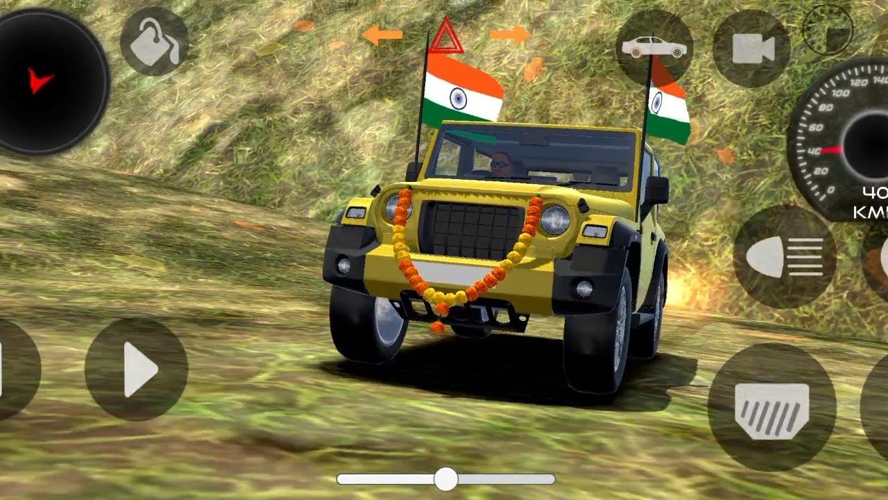 Modified Mahindra Thar Car Games: Indian Cars (Gadi Wala Game) - Car Game Android Gameplay 2026😈👿