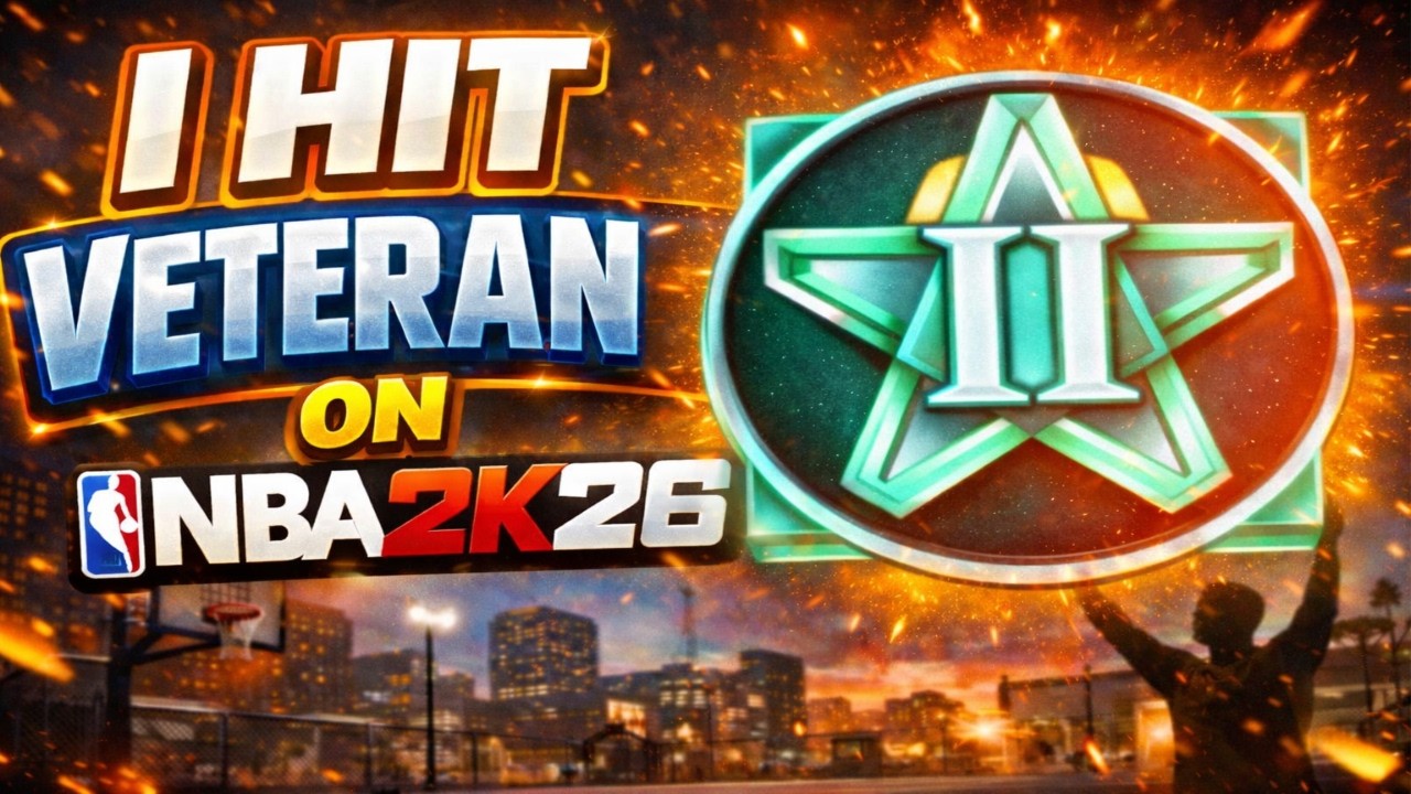 I FINALLY HIT VET 2 ON NBA 2K26 WATCH THIS TILL THE END !!!!!!! 👀😂❗