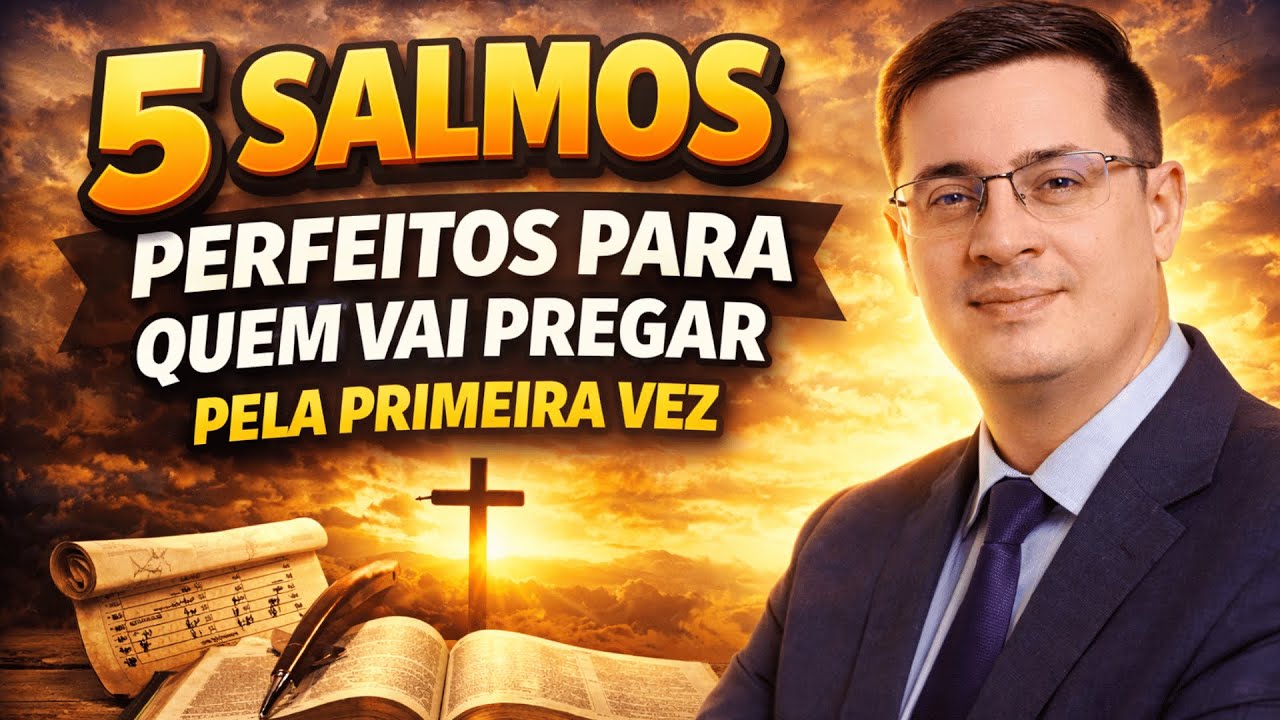 5 Salmos Perfeitos Para Quem Vai Pregar Pela Primeira Vez