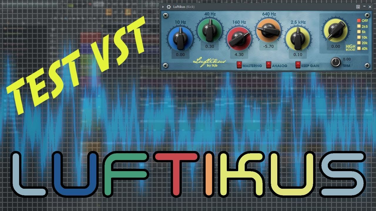 FREE EQ VST GRATUIT - Luftikus