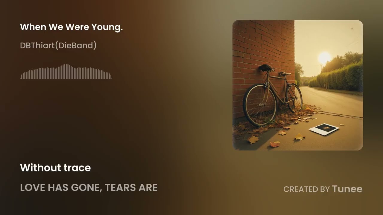 When We Were Young - 1983 Bucks Fizz track Re-imagined into Gothic Metal.