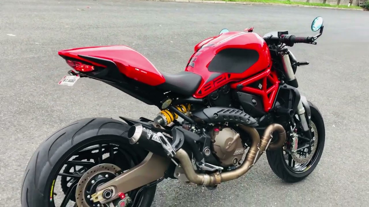 Monster 821 walk around