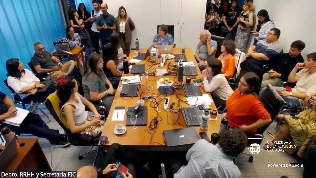 Reunión Zoom de Depto. RRHH y Secretaría FIC