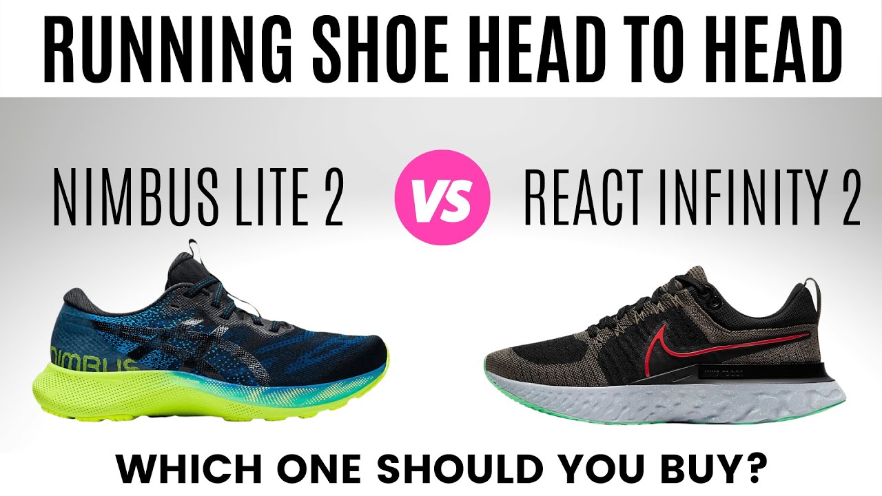Nike React Infinity Run Flyknit 2 vs Asics Gel Nimbus Lite 2