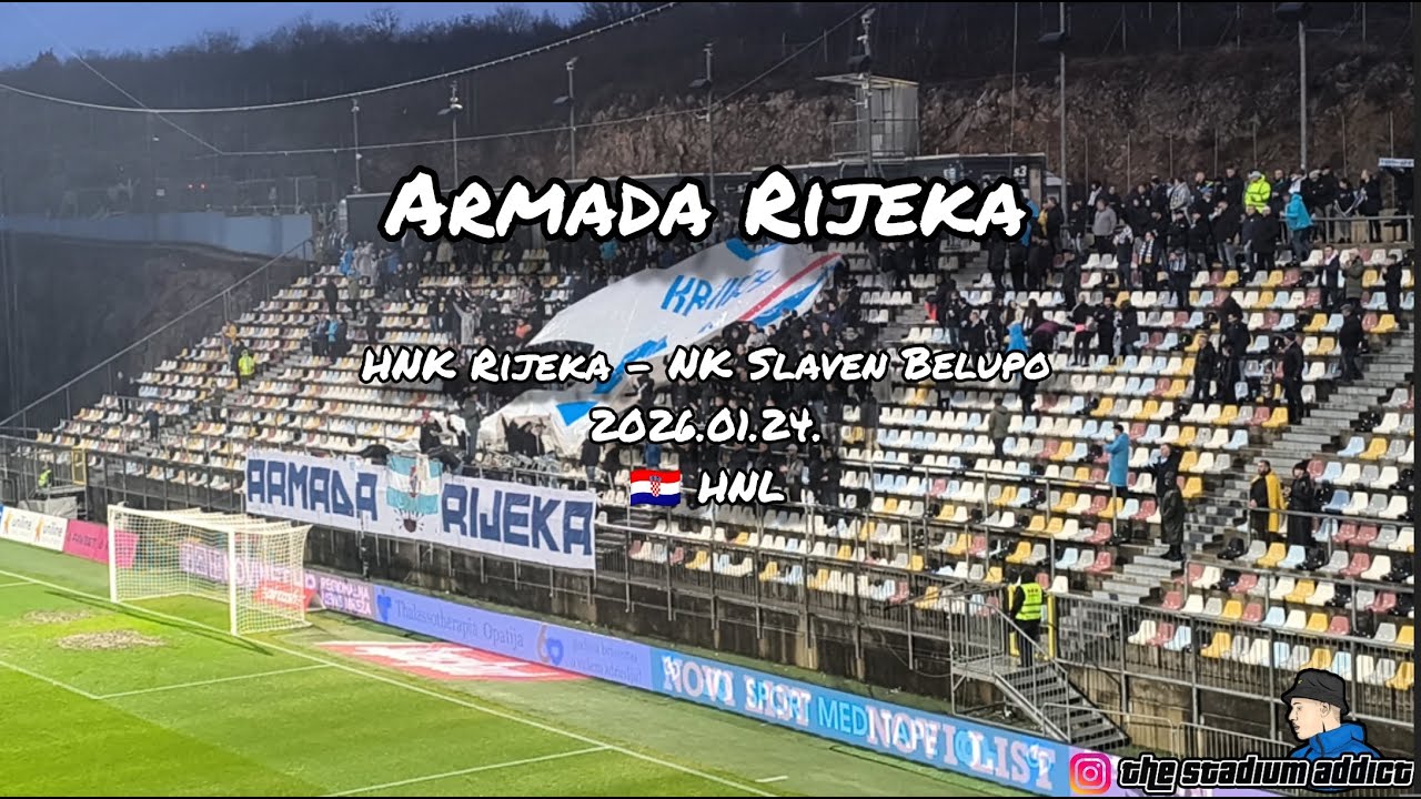 Armada Rijeka // HNK Rijeka - NK Slaven Belupo, 2026.01.24., 🇭🇷 HNL