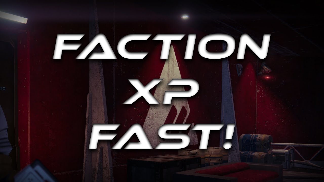 How To Level Up Your Faction FAST! - Destiny