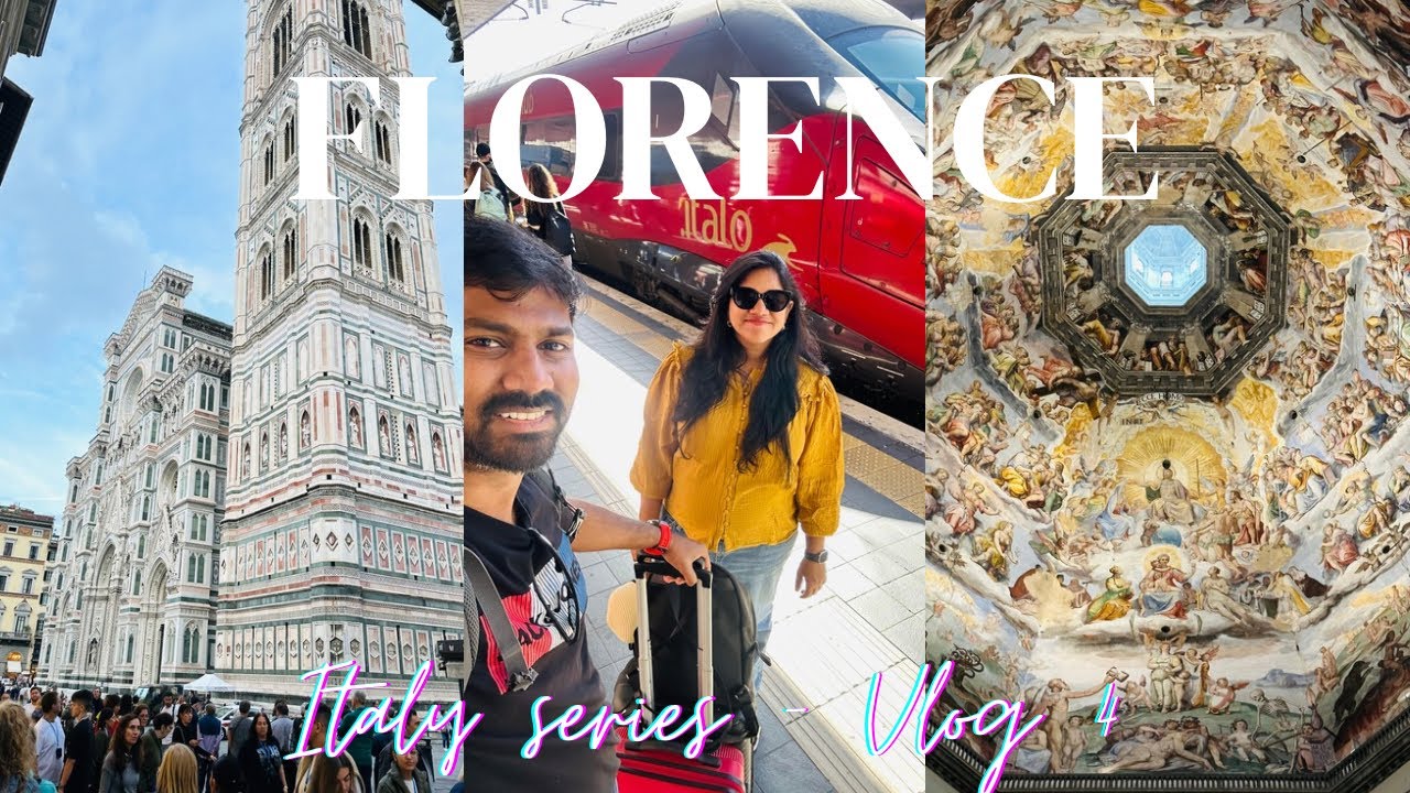 💥FLORENCE IN A DAY | FLORENCE CITY CENTRE | CENTRAL SHOPPING AREA| ITALY TRAVEL VLOG 🤩