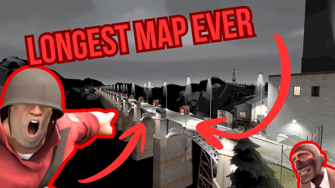 The Longest Map in TF2 Ever: Double Cross x50