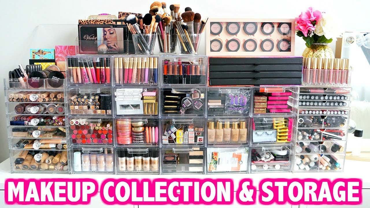 MAKEUP COLLECTION AND STORAGE | KELLY STRACK