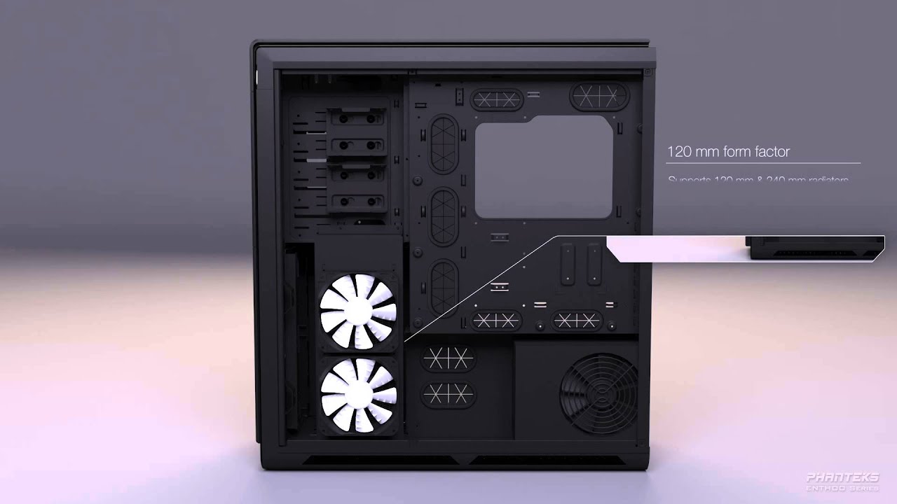 Phanteks Enthoo Primo: Watercooling Possibilities