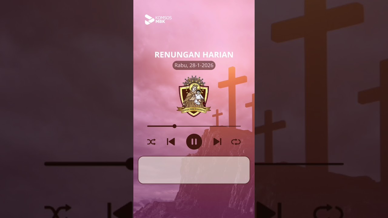 Ren.Harian Past.Gunawan O.Carm Mar.4:120 (apa yang aku lakukan jika Firman itu jatuh kepadaku?)