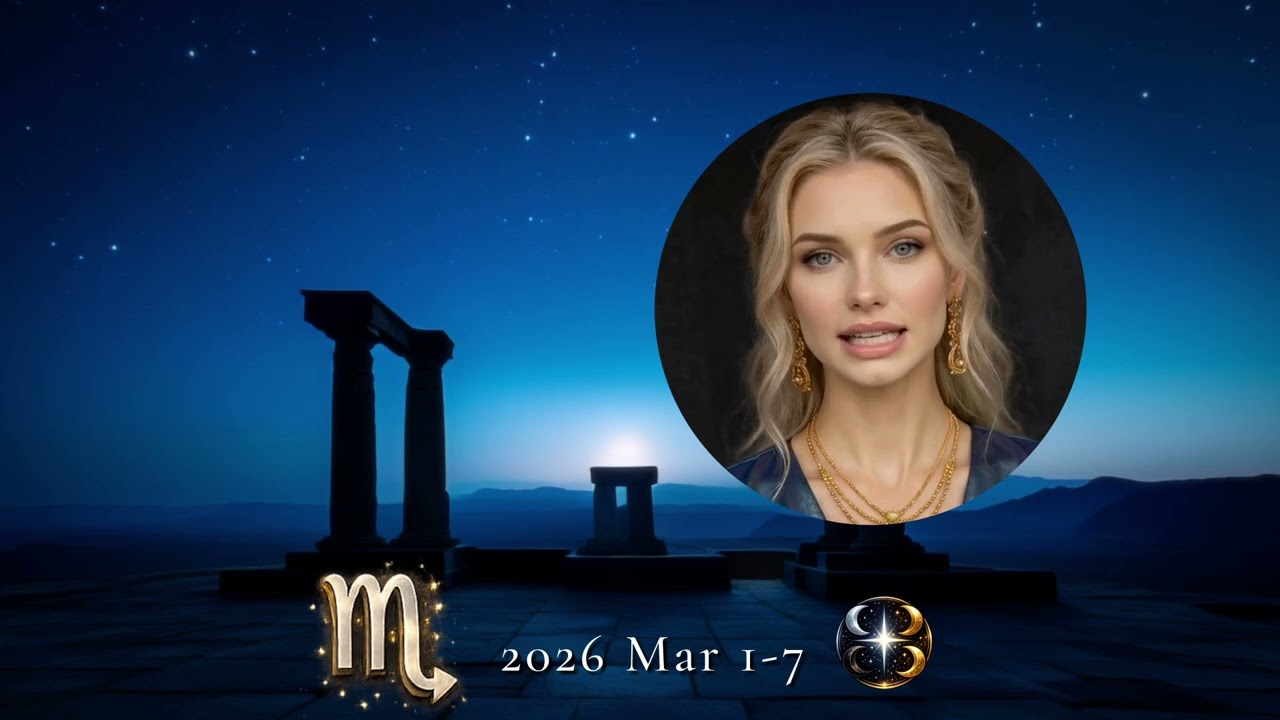 Scorpio Horoscope March 1–7, 2026 | Your Circle Is About to Shift