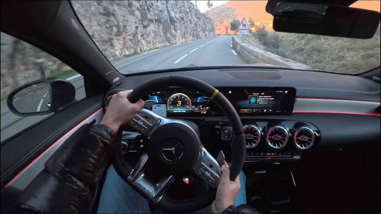 Mountain Run Mercedes A45S AMG POV (4K)