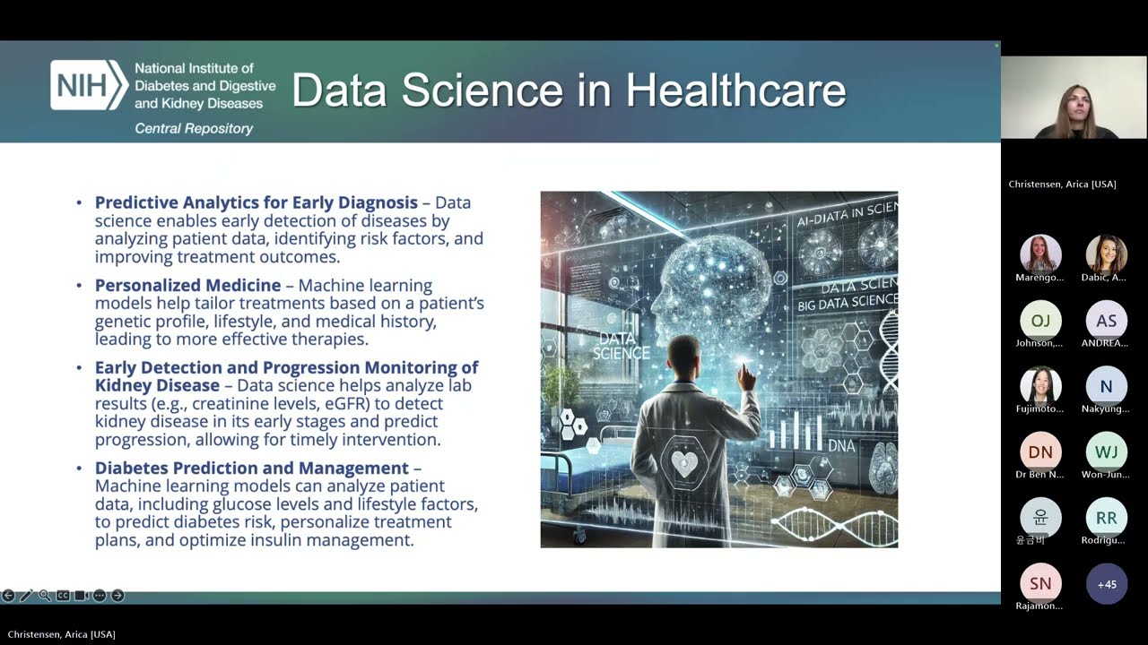 NIDDK-CR Webinar Series: Data Science Fundamentals