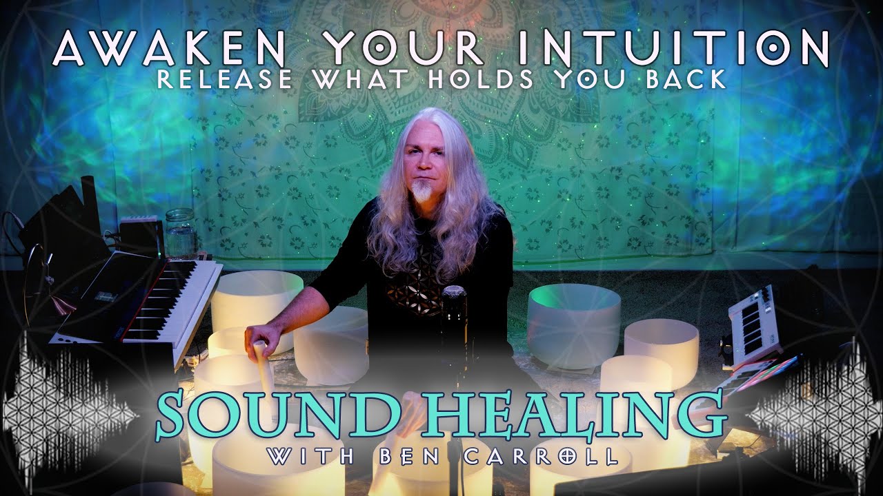 Awaken Your Intuition: Release what holds you back | Angelic Voice & Singing Bowl Sound Healing