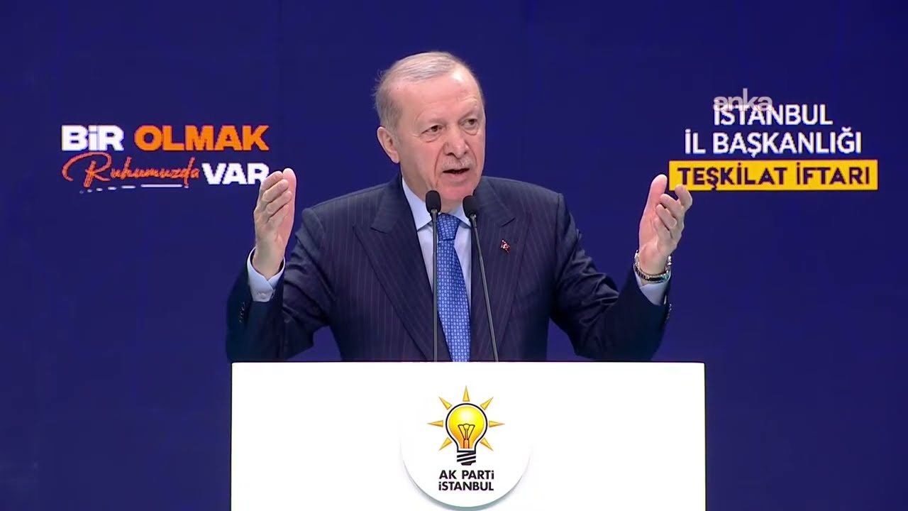 Cumhurbaşkanı Erdoğan, AK Parti İstanbul İl Teşkilatı İftarı'nda konuşuyor / İstanbul #Canlı