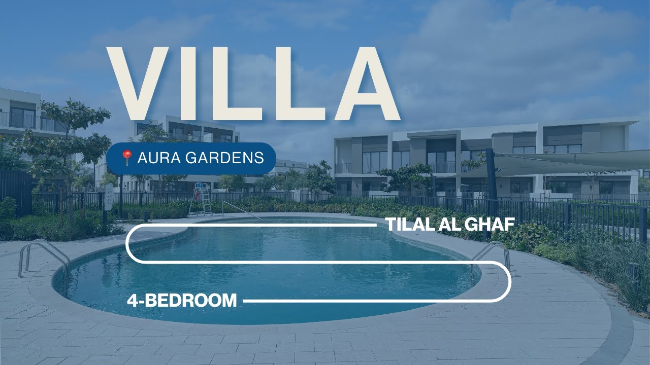 4 Bed Villa in Aura Gardens, Tilal Al Ghaf