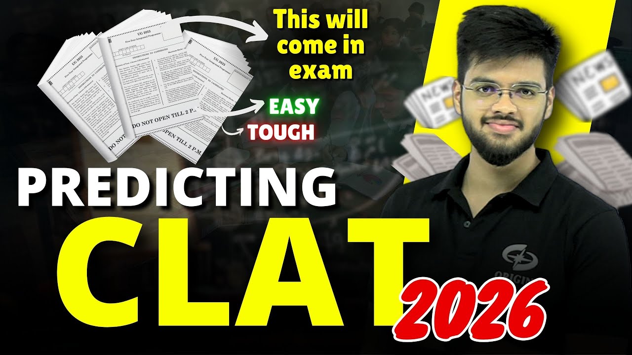 Прогнозы вопросов по CLAT 2026 | Самые важные вопросы по CLAT 2026 | Абхьюдай Пандей