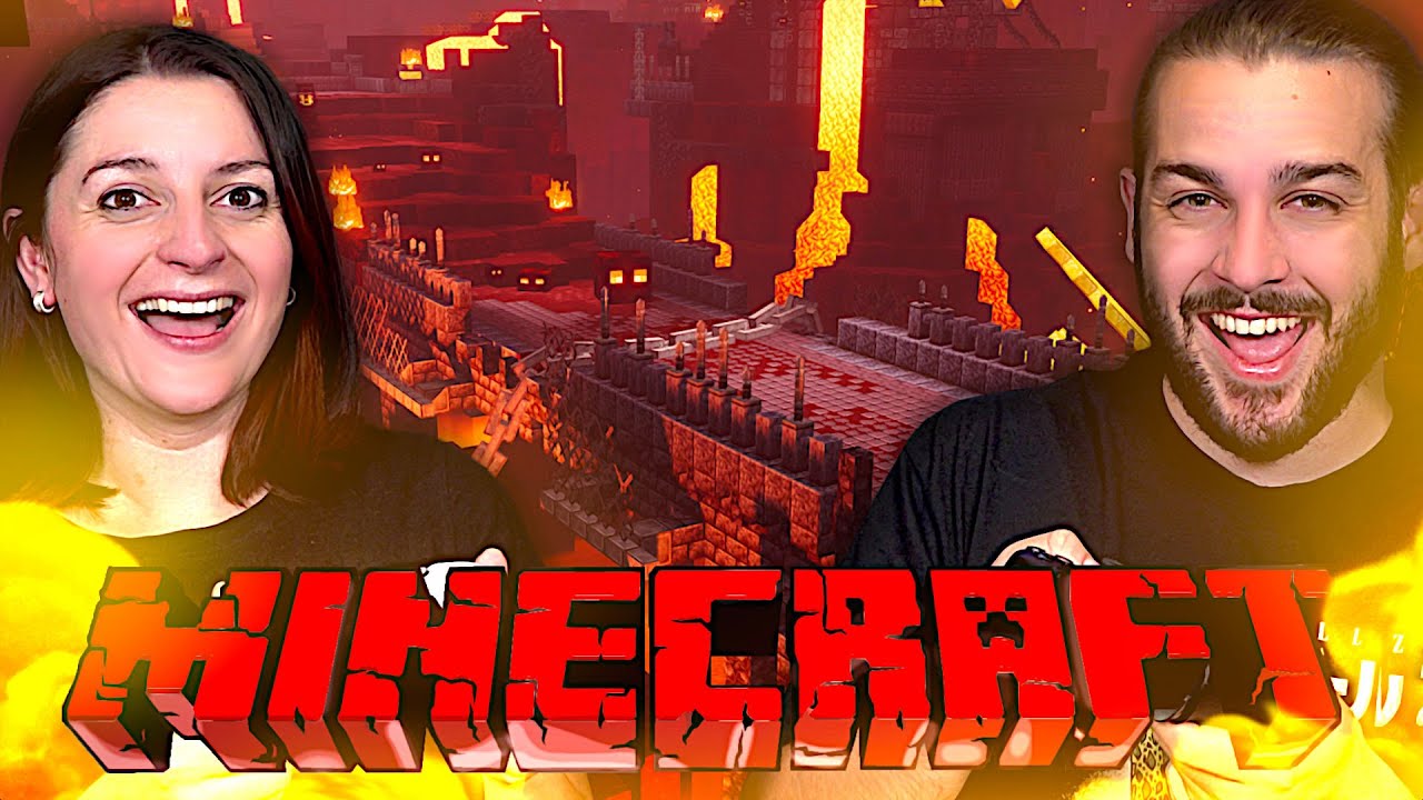 ON A TROP DE CHANCE ! ON A TROUVE LA FORTERESSE DU NETHER ! SURVIE MINECRAFT EPISODE 6 EN DUO FR