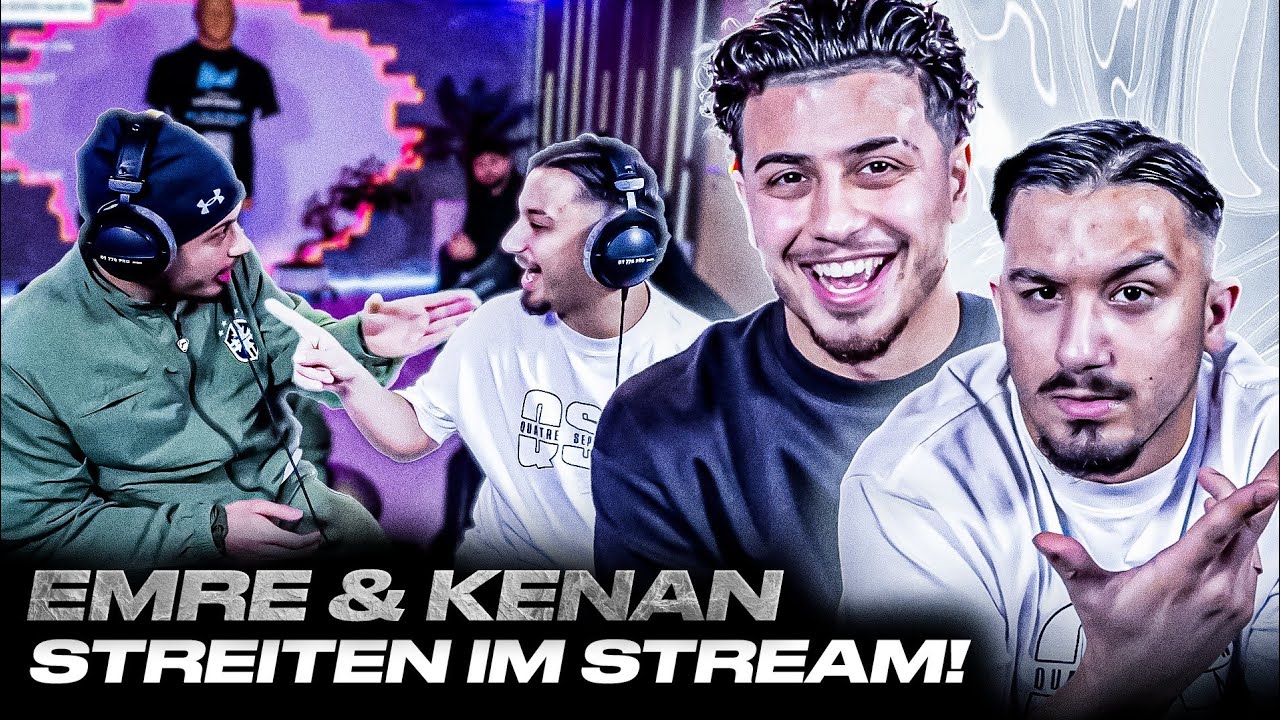 KENAN & EMRE STREITEN WEGEN UNPÜNKTLICHKEIT 😂 EMRE WAR PROFI FUßBALLER ?! 🤔