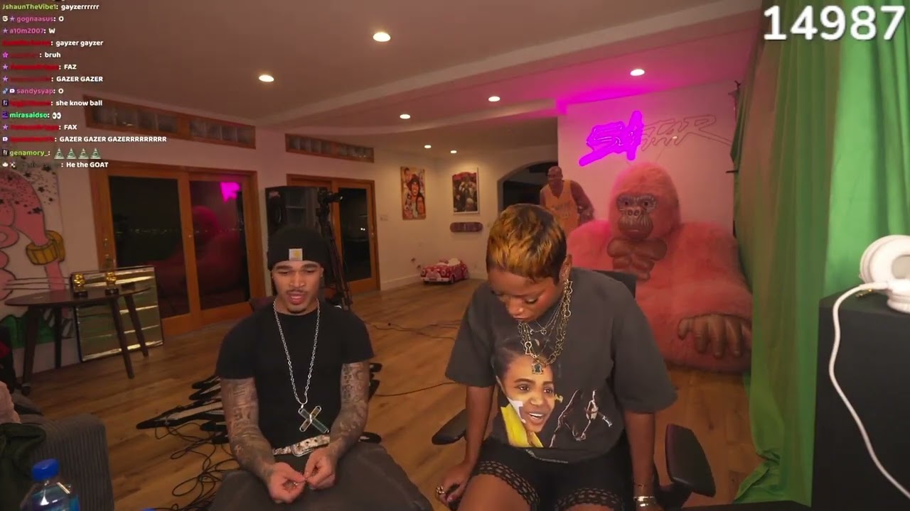 PlaqueboyMax was left surprised after finding out Keke Palmer knew who Solluminati was 😭