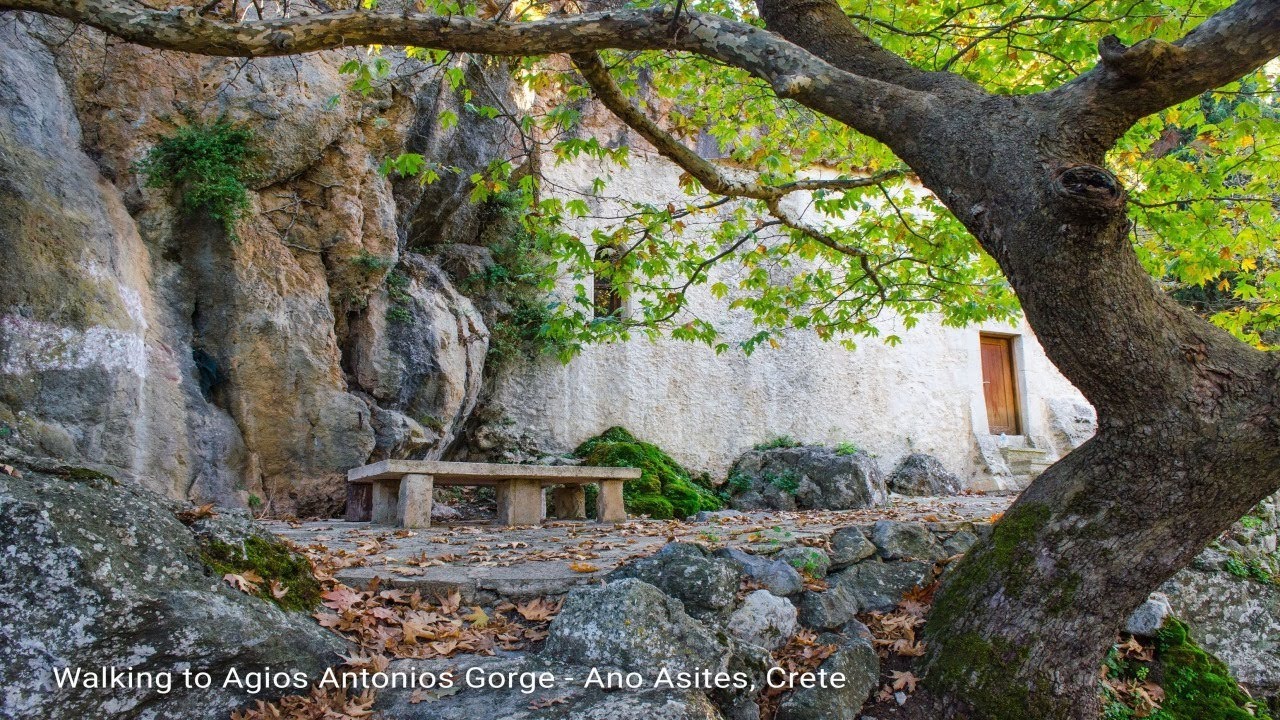 Walking to Agios Antonios Gorge | Ano Asites Village