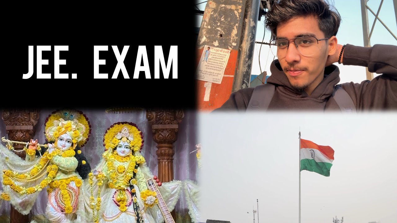 Tried World Toughest Exam JEE 😱|| Basant Panchmi par Isckon Rohini  mai bhot sundar darshan kie 💛✨
