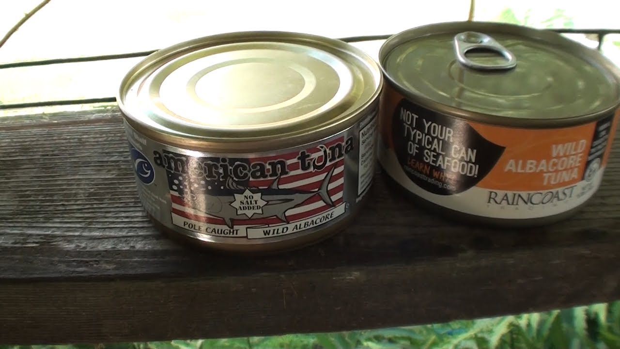 American Tuna (no salt) -vs- RainCoast Tuna (sea salt)