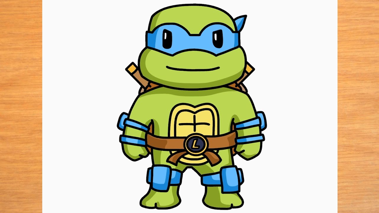 Como dibujar a Leonardo Stumble Guys