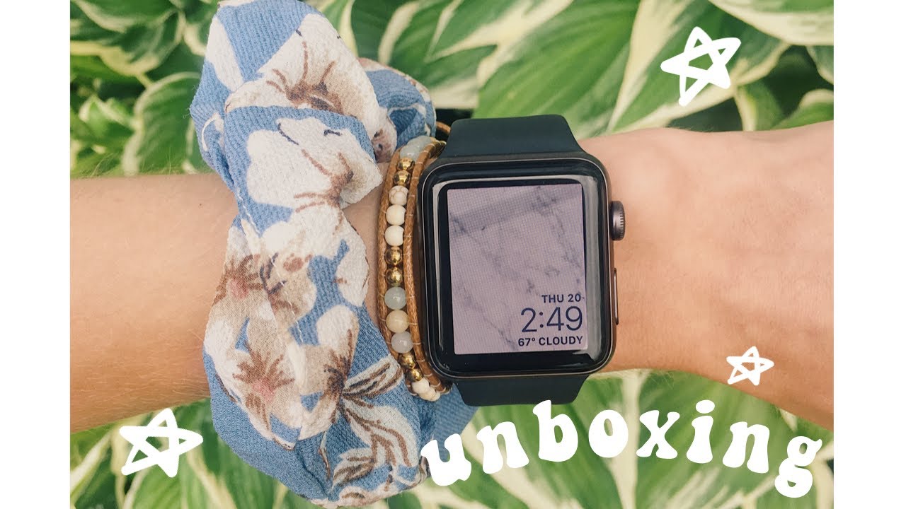 Apple Watch series 3 42mm unboxing + set up