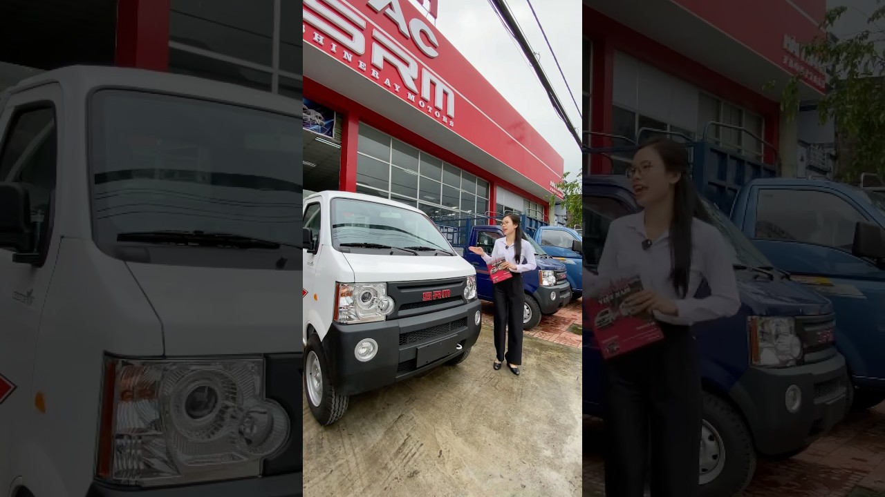 Xe SRM K990 tải 990kg th&ugrave;ng 2m45 #xetainhe #xetaisrm #srm