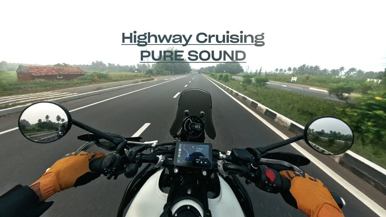 Highway Easy Cruising | Himalayan 450 | ASMR RIDE | Pure Engine Sound [4K]