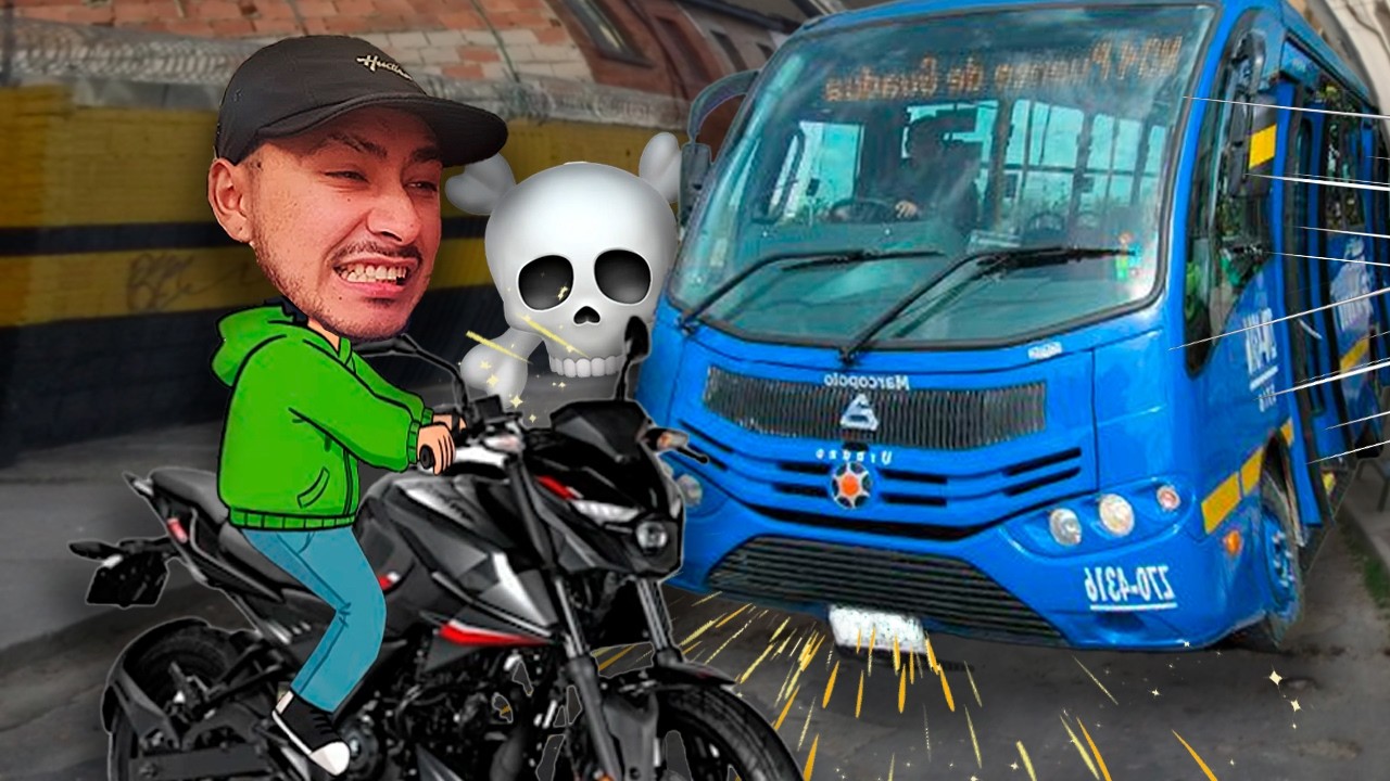 Cómo manejar Moto en Bogotá y NO M0R1R en el intento