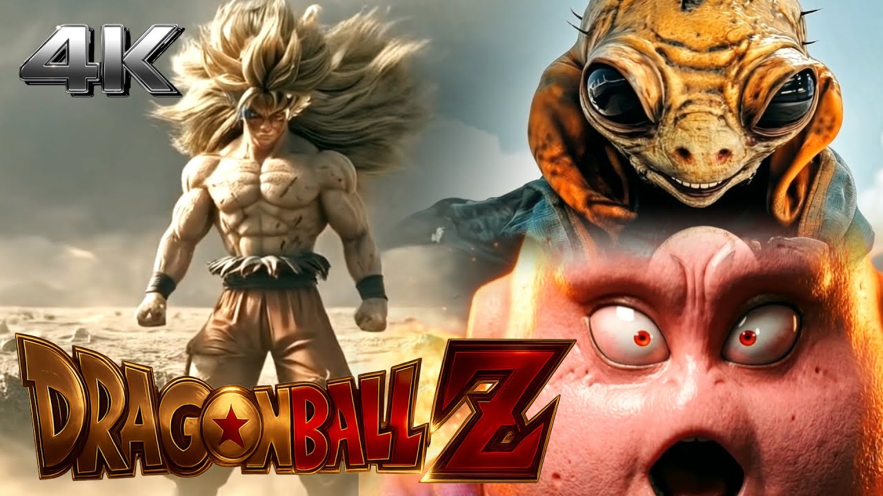 [4k] Dragon Ball Z Live Action: Goku vs Majin Buu Ultra Realistic AI Battle | DRAGON BALL Z