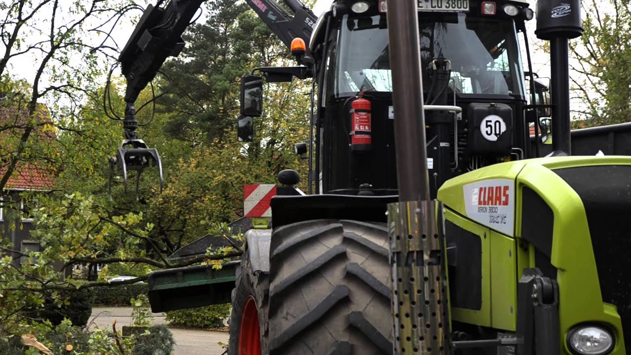 Claas Xerion 3800 mit Jenz HEM 561 LU Tim Wüller [1080p]