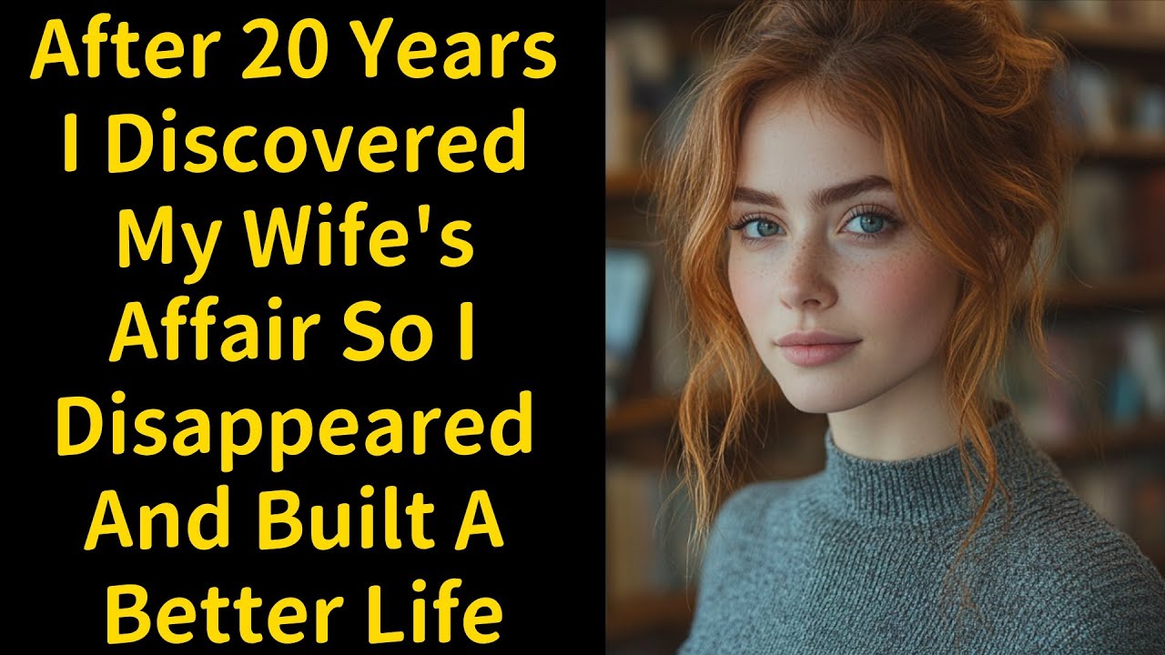 After 20 Years I Discovered My Wife's Affair So I Disappeared And Built A Better Life