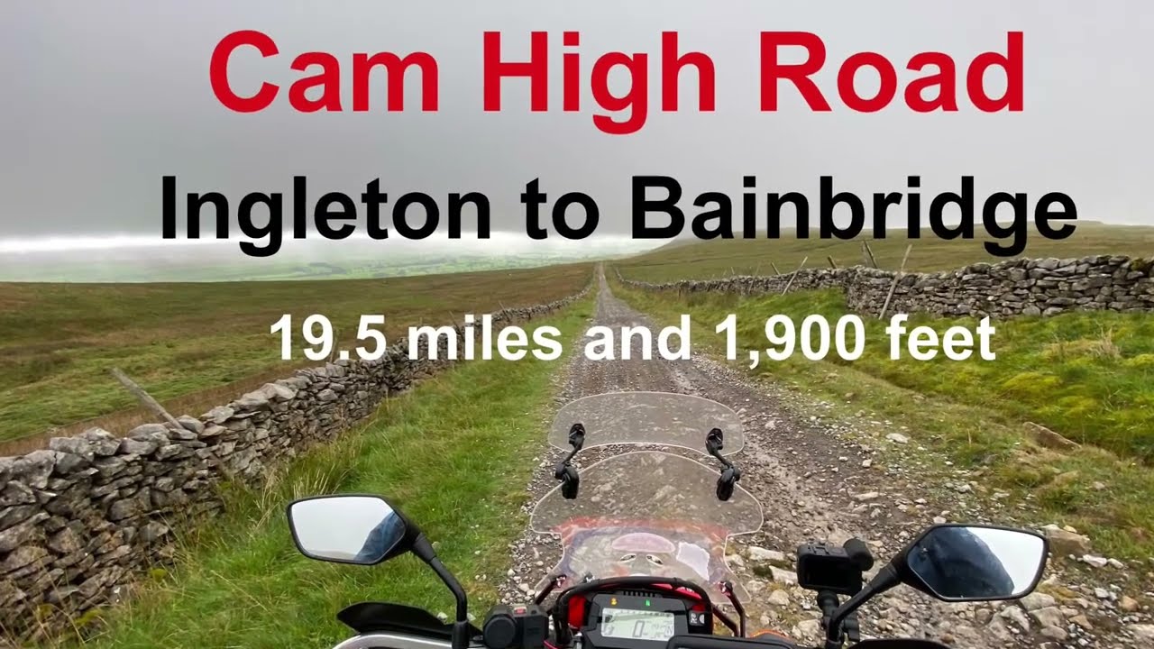 Cam High Road, old Roman Road. Riding a Honda CRF300. Voge 300 Rally KTM690 R POV Trail Ride.