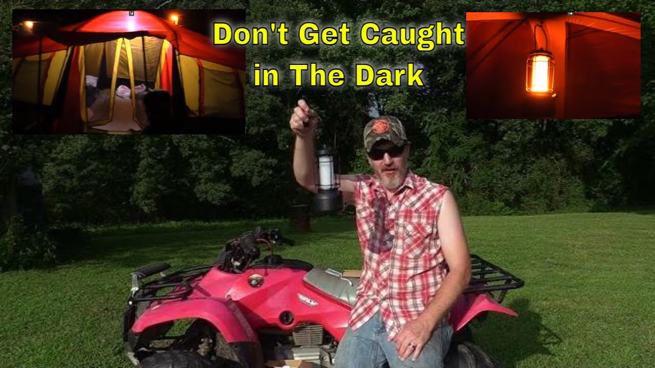Arslly Camping Lantern Review - Rechargeable And Ready For Adventure! #camping #campinglife