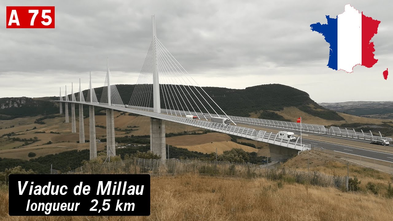 France (F): A75 Viaduc de Millau