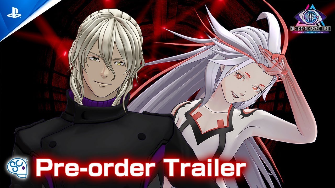 No Sleep For Kaname Date - From AI: The Somnium FIles - Pre-order Trailer | PS5 & PS4 Games