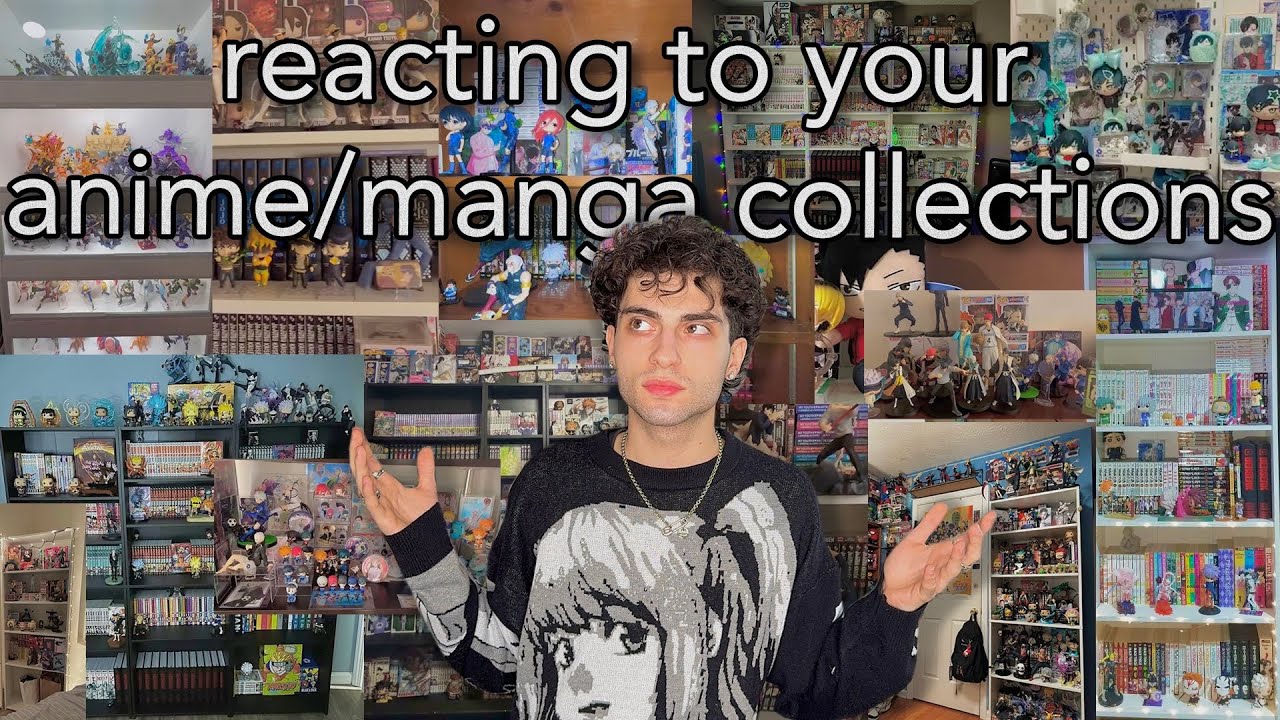 reacting to your manga/anime collections 📚