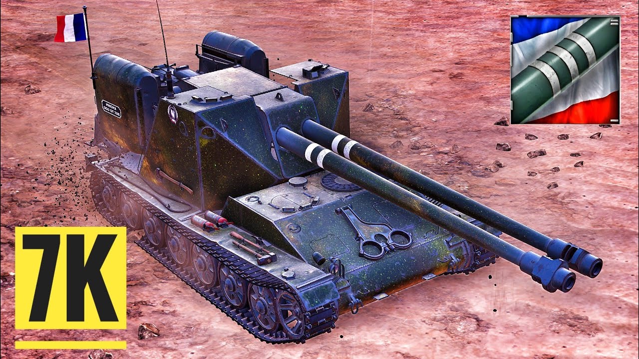 SFAC 105  7K Damage WoT Console Gameplay 