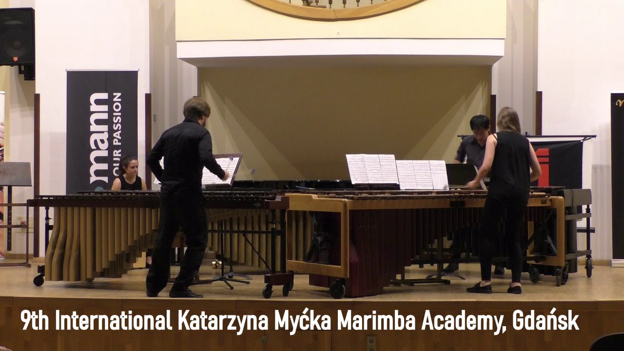 Emmanuel Séjourné: GOTAN - 1.Gotan, Marimba Quartet (IKMMA 2019 Gdańsk)