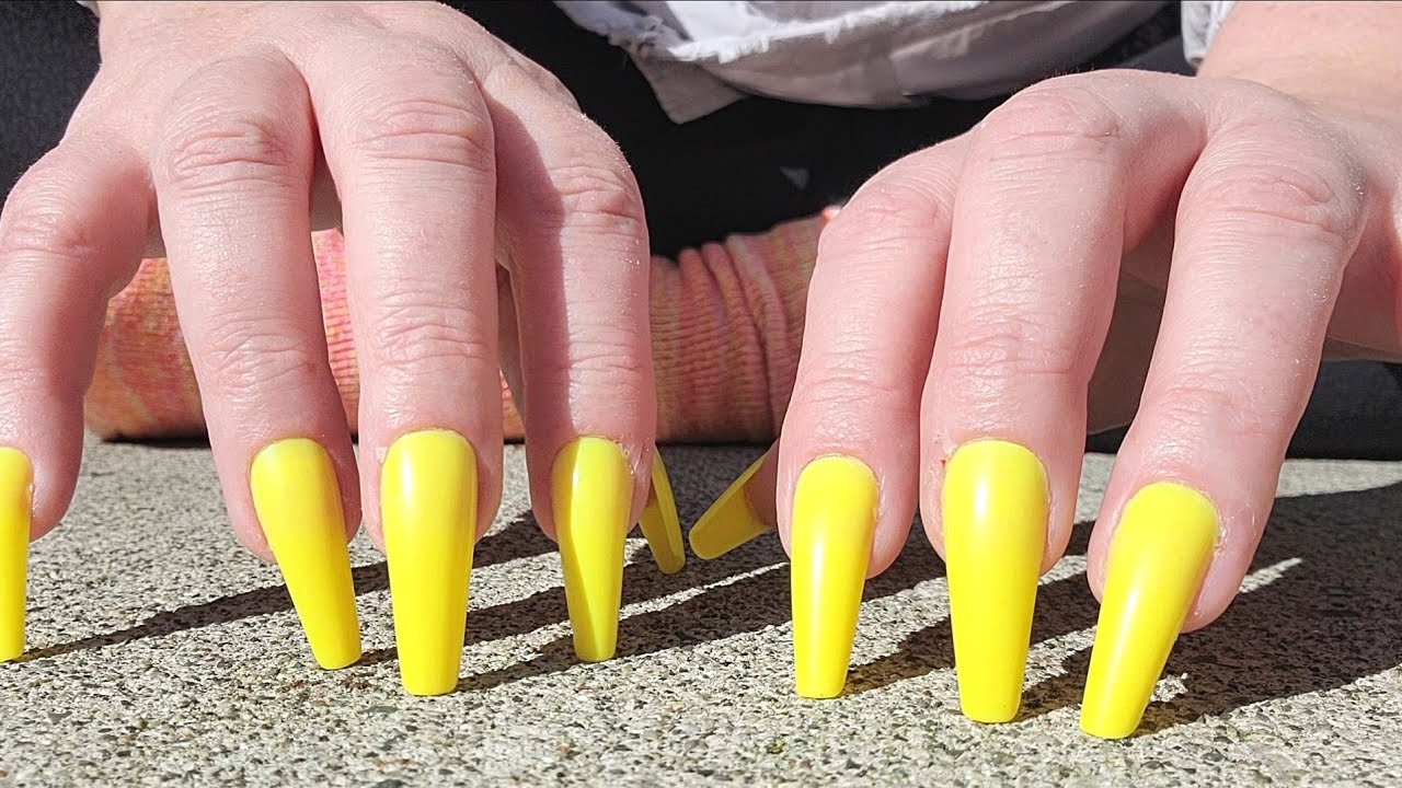 ASMR Fast Cement Scratching(1 Hour)No Talking|Long Nails