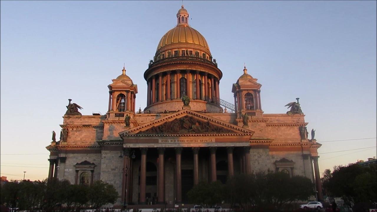 Утренний звон. Исаакиевский собор. Санкт-Петербург