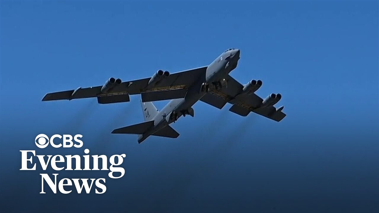 U.S. flew B-52 bombers off the coast of Venezuela